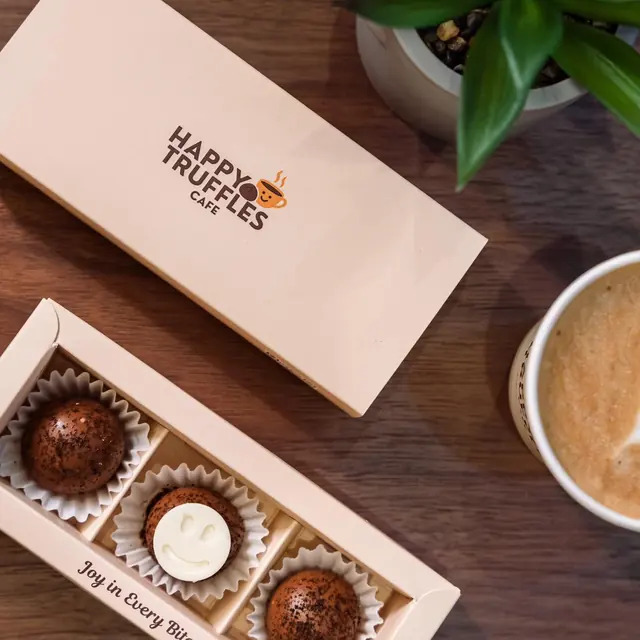 4 Oreo Truffles + Coffee